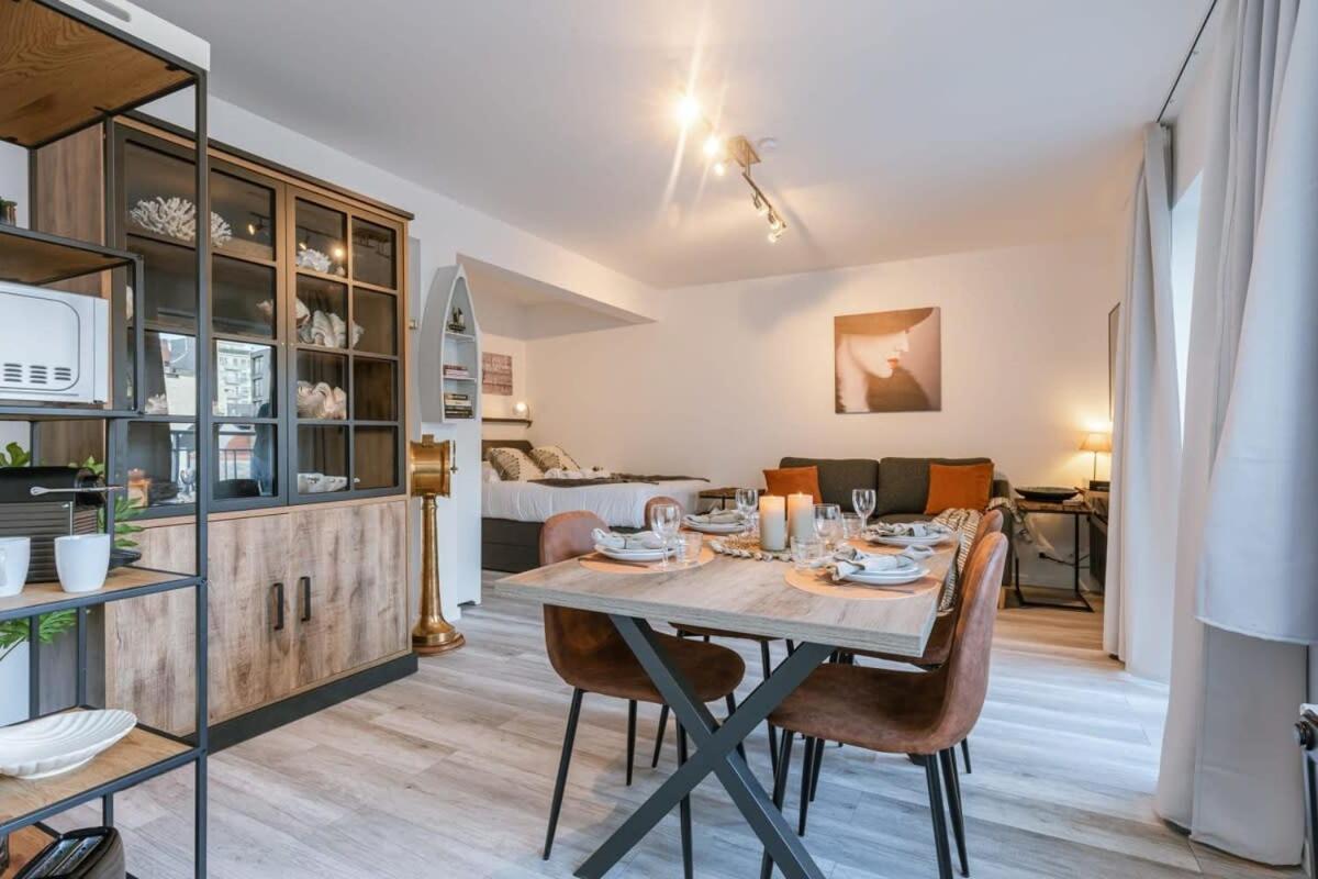 Huswell - Charming Studio With Terrace Nearby The Beach ミデルケルケ エクステリア 写真