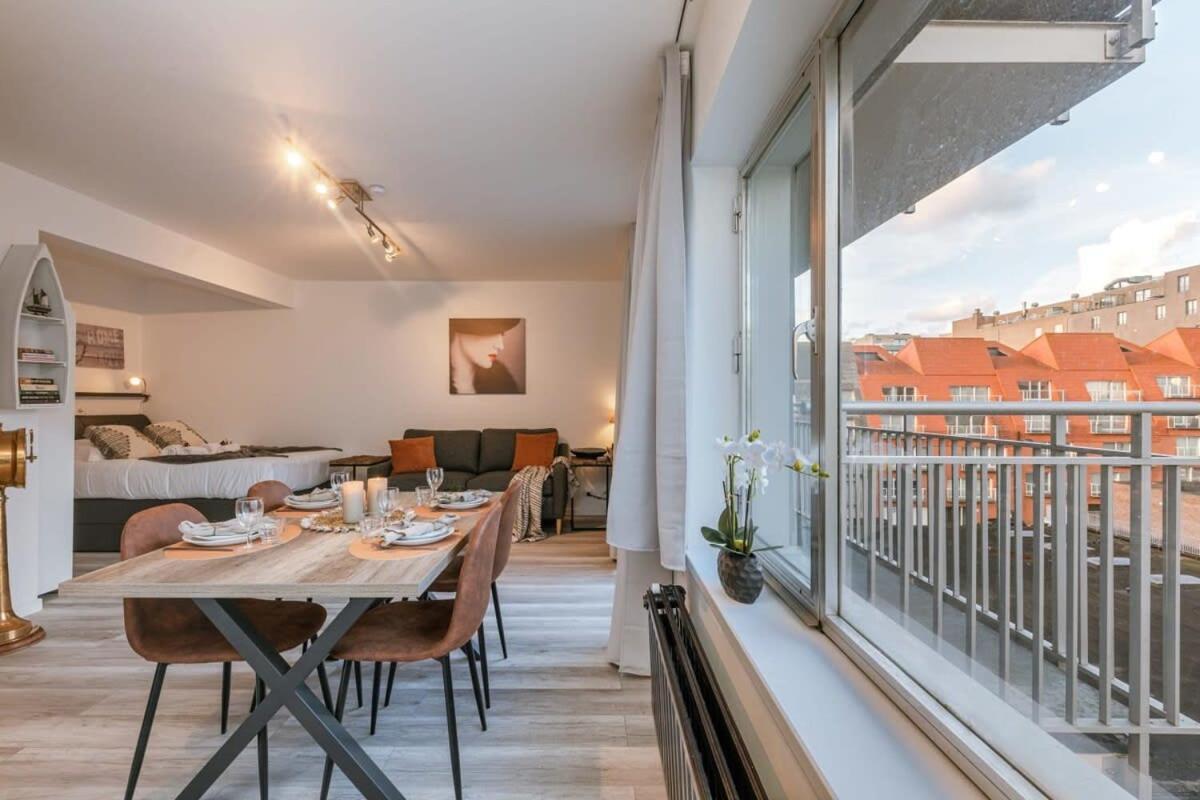 Huswell - Charming Studio With Terrace Nearby The Beach ミデルケルケ エクステリア 写真