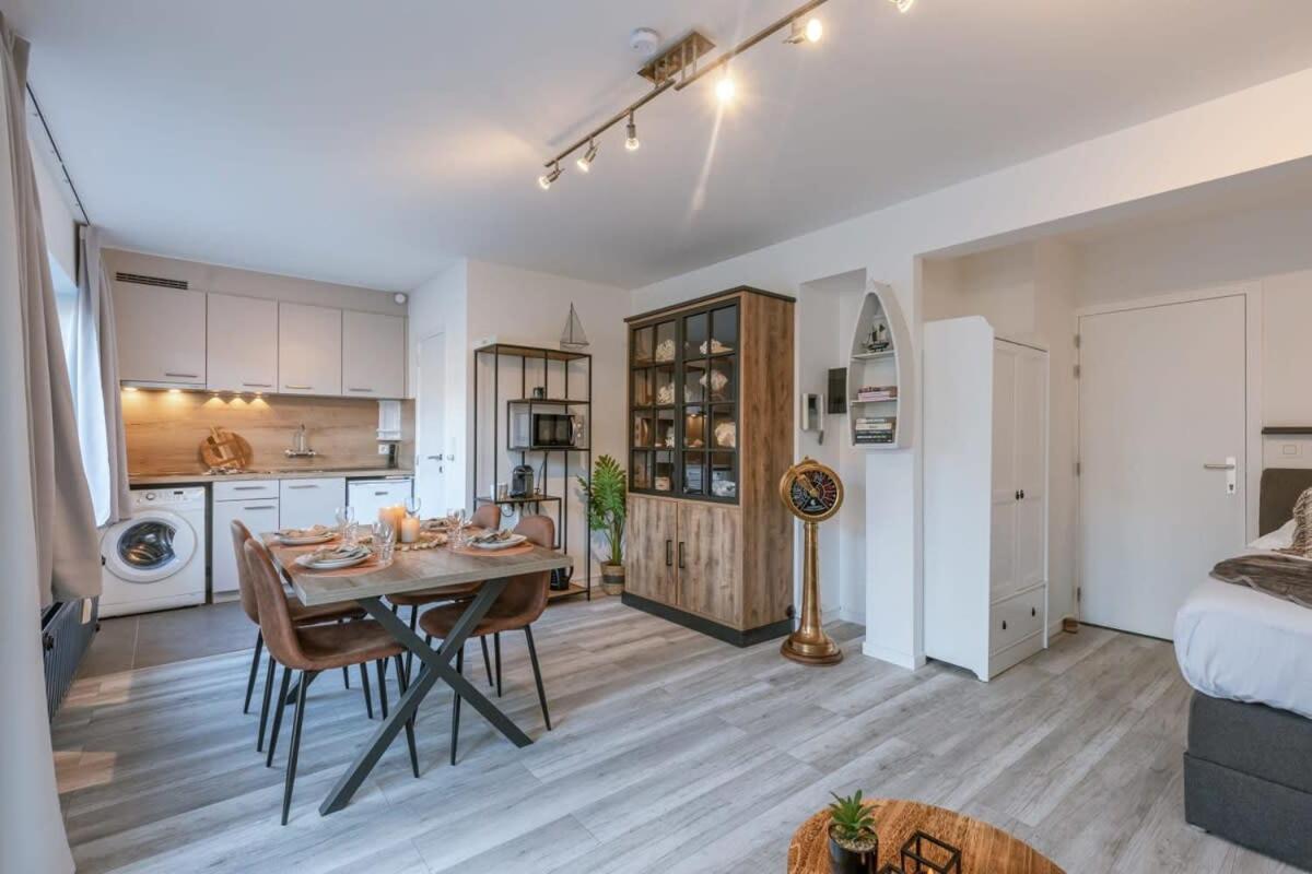 Huswell - Charming Studio With Terrace Nearby The Beach ミデルケルケ エクステリア 写真
